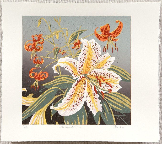 Contemporary art print example